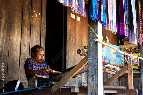 Traditional Weavers in Bena Village Flores Indonesia