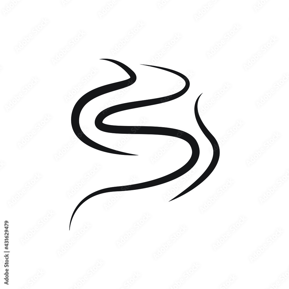 Aromas vaporize icon design vector illustration Aromas vaporize icon design vector illustration