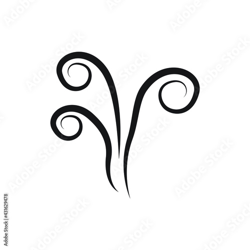 Aromas vaporize icon design vector illustration