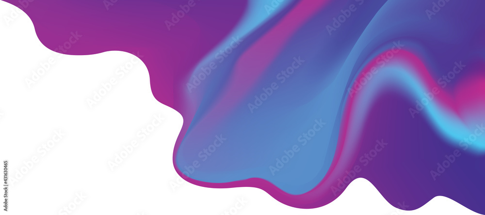 Web header background design with liquid blue and purple paint flow. Abstract fluid background for website, brochure, banner, poster. Web header background design with liquid blue and purple paint flow. Abstract fluid background for website, brochure, banner, poster.