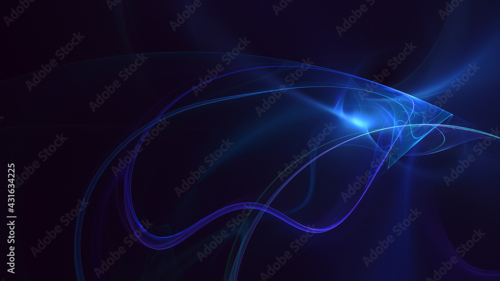 3D rendering abstract multicolor fractal light background 3D rendering abstract multicolor fractal light background