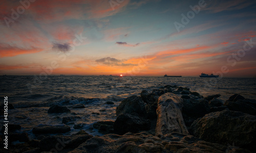 Dawn in the Kerch Strait