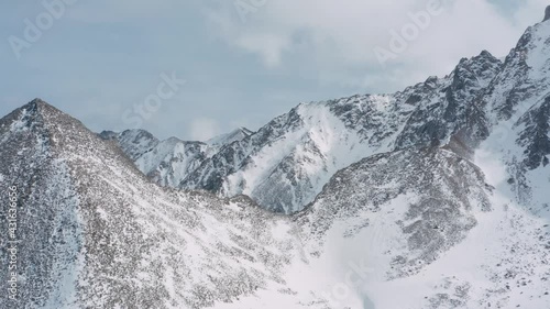 Mountains from aerial view. Landscape. Nature. Travel.