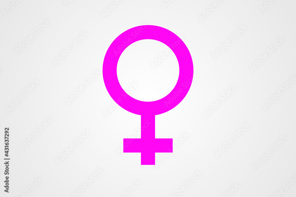 Vector female symbol Icon Vector female symbol Icon
