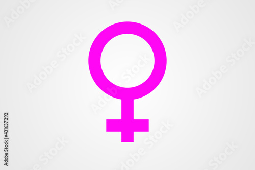 Vector female symbol Icon