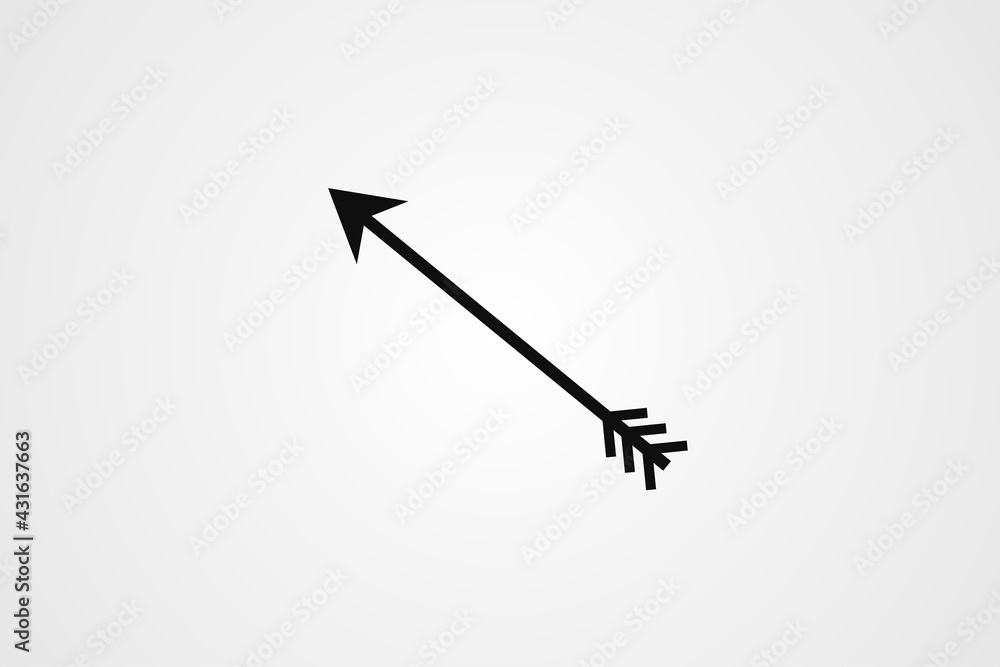 arrow icon isolated on white background arrow icon isolated on white background
