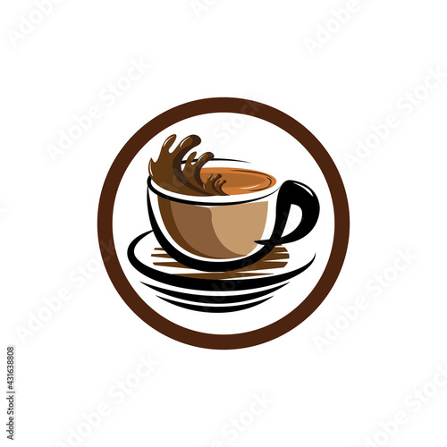 coffee bean icon vector