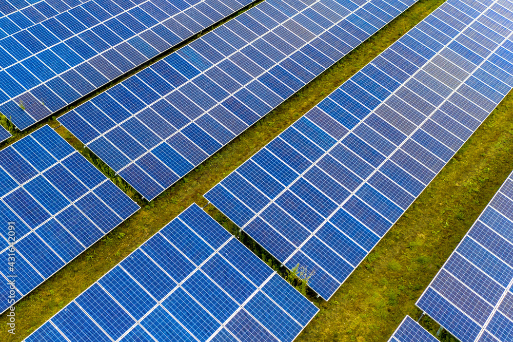 Solar farm on dutch countryside in Groningen Solar farm on dutch countryside in Groningen