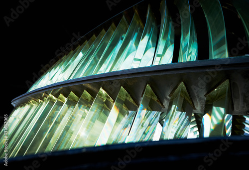 Fresnel lens at Byron Bay Lighthouse photo