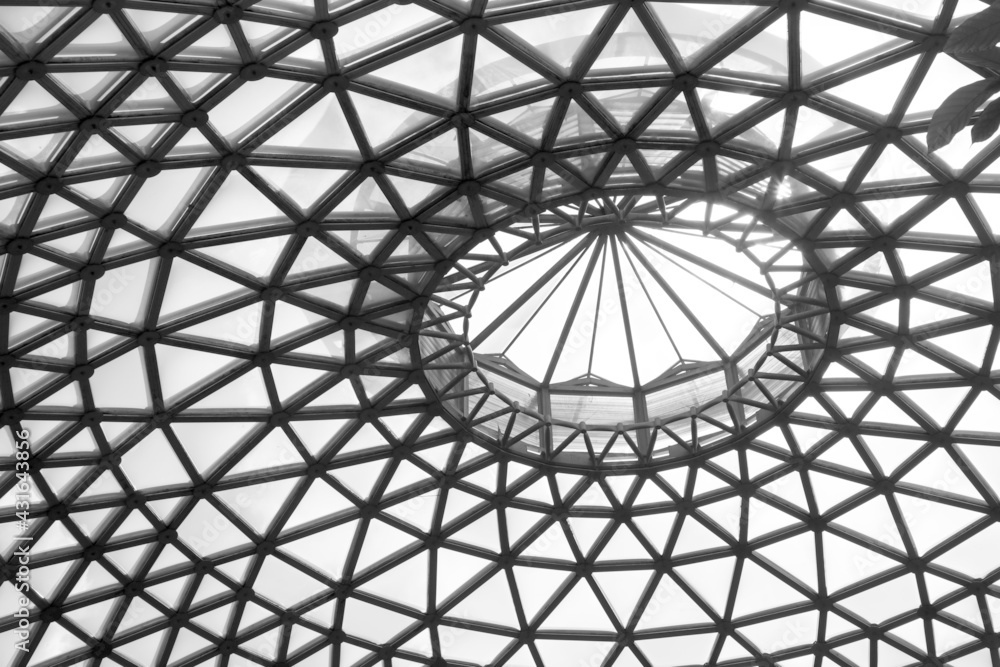 Unusual domed conservatory hot house in Mt Cootha Botanical Gardens, Brisbane, Queensland, Australia Unusual domed conservatory hot house in Mt Cootha Botanical Gardens, Brisbane, Queensland, Australia
