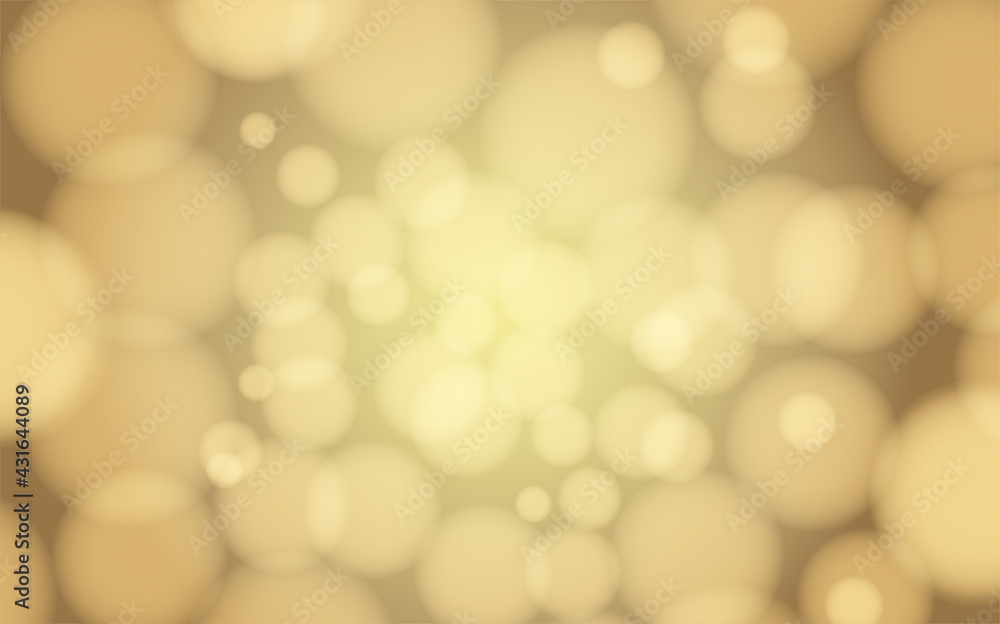 Obraz premium Gold abstract bokeh background - Bokeh Night Light, Create a Bokeh Background