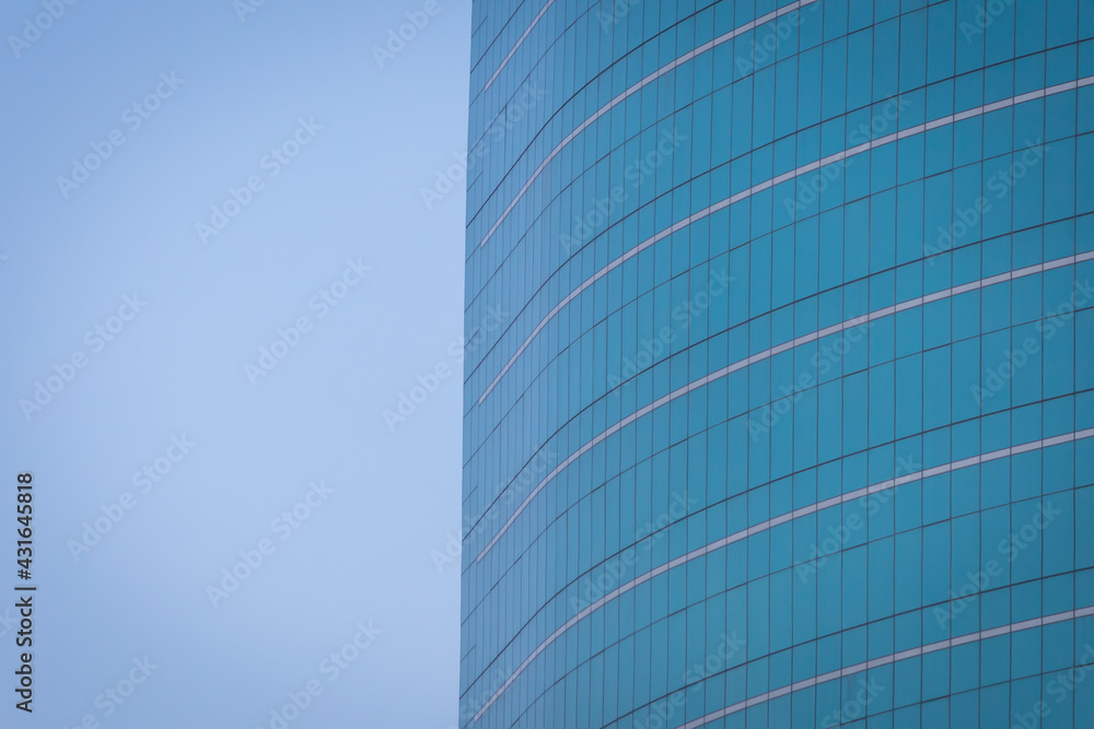 Obraz premium Close up luxury modern building Office