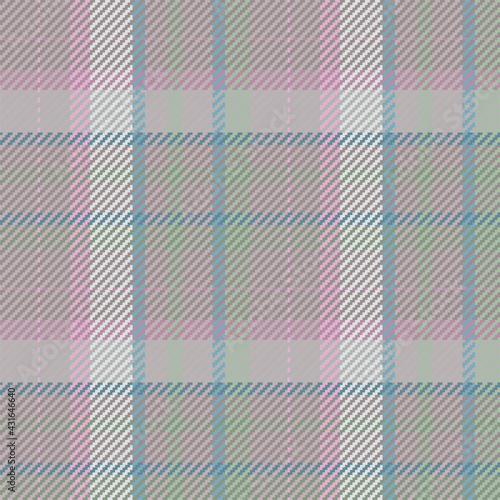 Seamless pattern of scottish tartan plaid. Repeatable background with check fabric texture. Vector backdrop striped textile print.