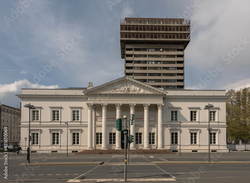 Seat of the Frankfurt Literature House in the reconstructed Old City Library, Germany