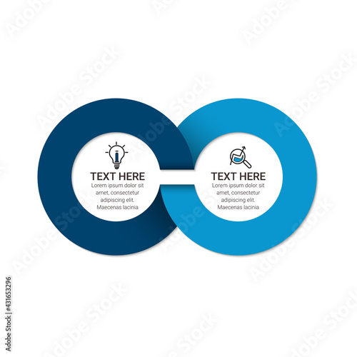 Vector Infographic label design template with icons. can be used for workflow layout, diagram, annual report, web design. Business concept
