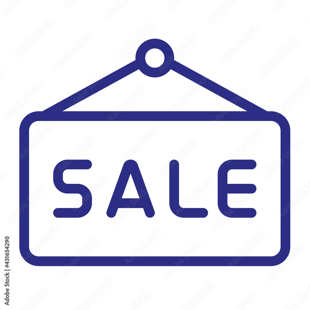 sale promotion ads single isolated icon with outline style sale promotion ads single isolated icon with outline style