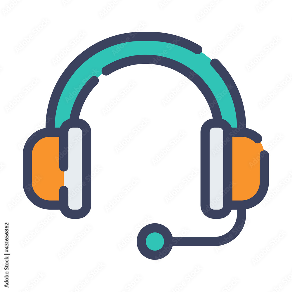 customer service help support single isolated icon with flat dash or dashed style customer service help support single isolated icon with flat dash or dashed style