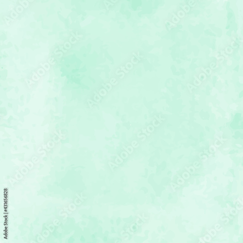 Abstract Aquamarine watercolor hand paint texture