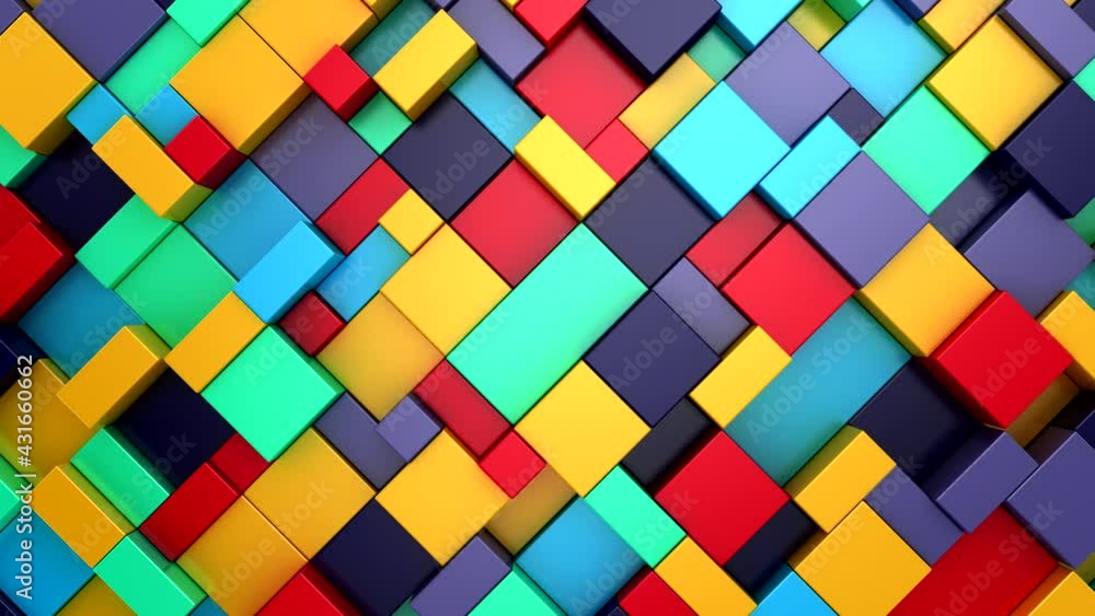 Background of Geometric Shapes. Abstract motion, loop, 3d rendering, 4k resolution
Background of Geometric Shapes. Abstract motion, loop, 3d rendering, 4k resolution