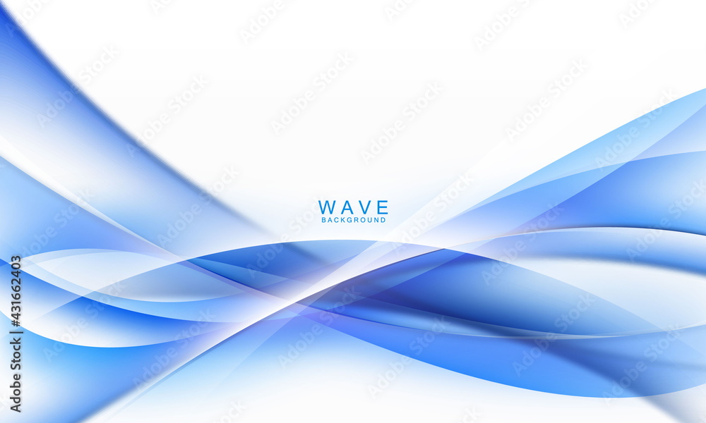 Naklejka premium Abstract blue background poster with dynamic. technology network Vector illustration.
