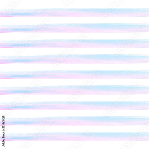 Vector seamless strip watercolor pattern