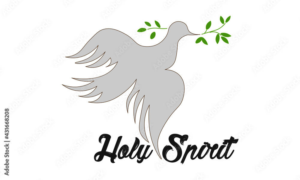 Fototapeta premium Pentecost Sunday Special Design for print or use as poster, card, flyer or T Shirt