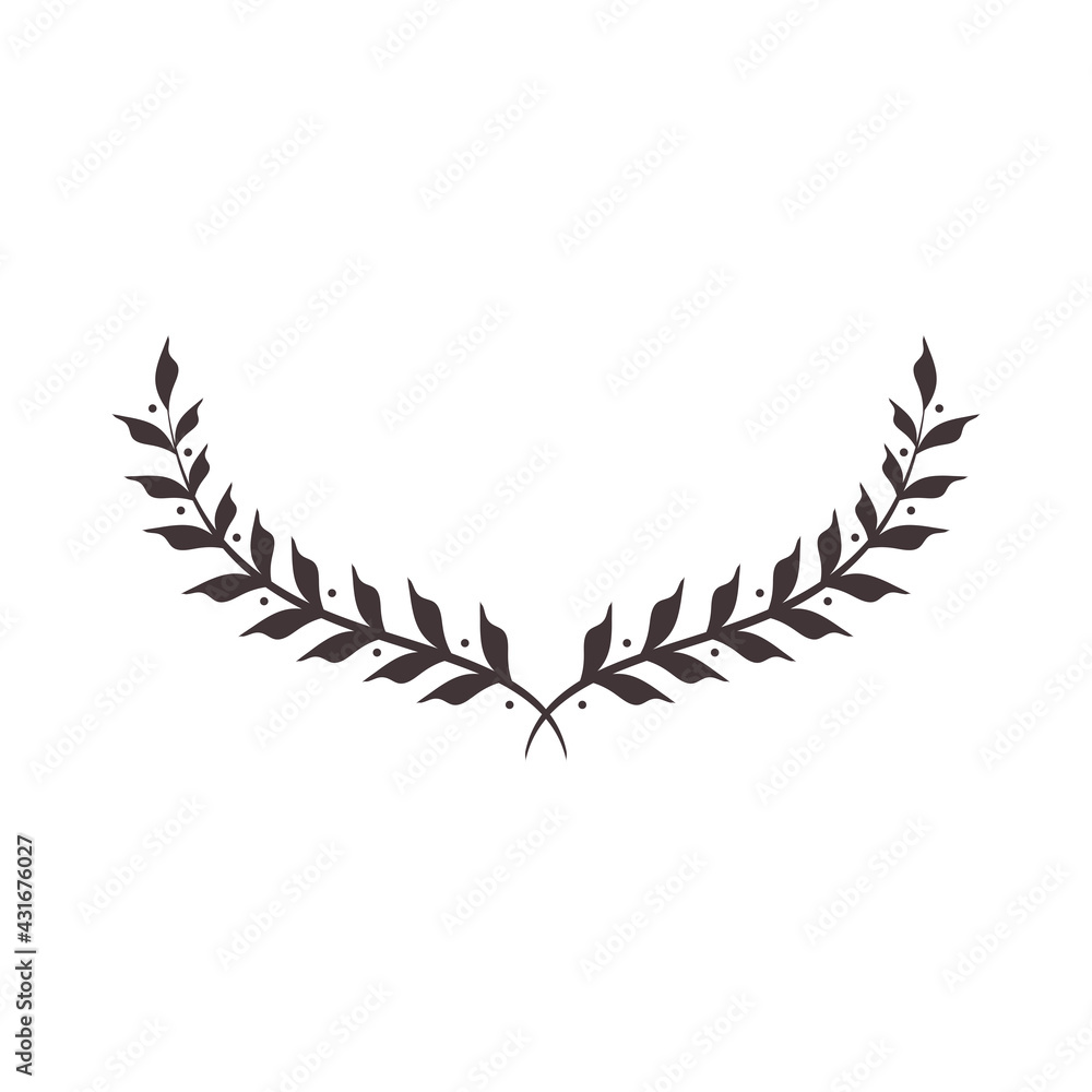 laurel branch wreath laurel branch wreath