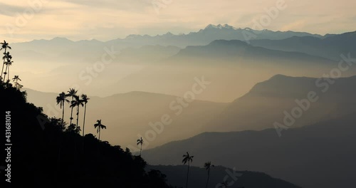 Mountain landscape in the Sierra Nevada de Santa Marta photo
