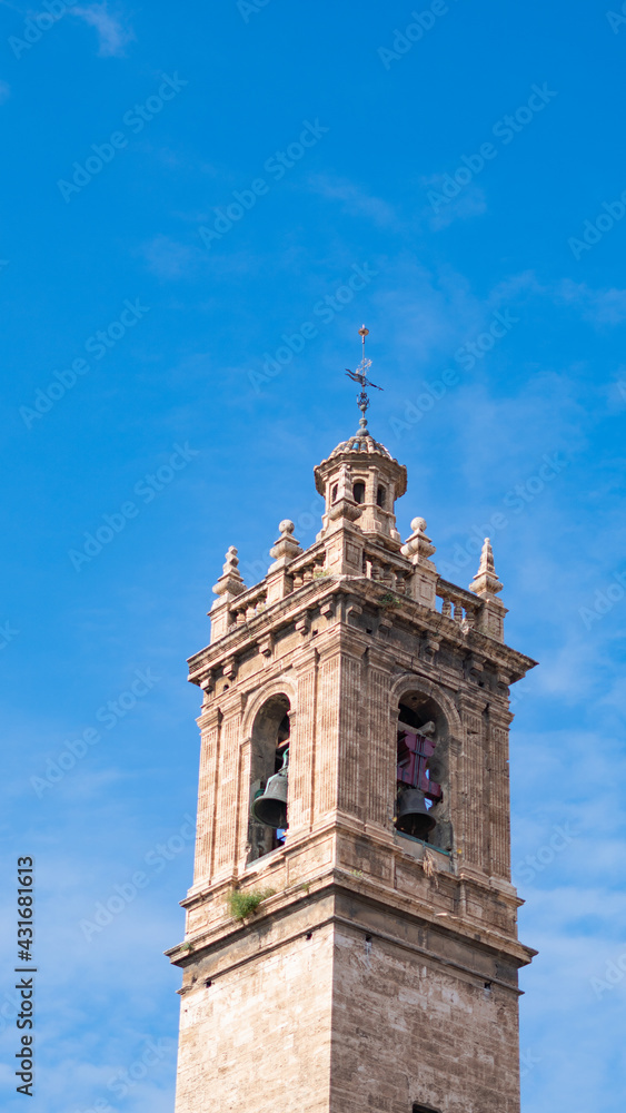 Bell tower of a church