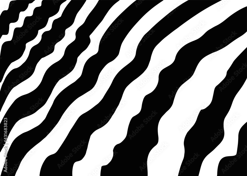 Vector abstract black and white hand-drawn image. Vector abstract black and white hand-drawn image.