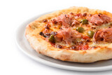 Pizza con prosciutto cotto e olive, Cucina italiana 
