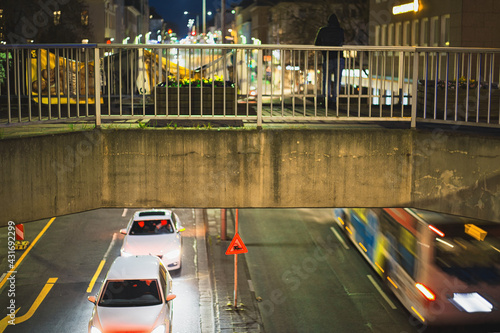 traffic at night