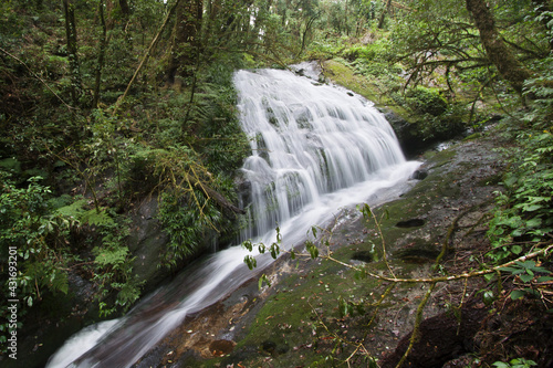 Natural waterfall in Mountain.this waterfall in kew mae pan at doi inthanon