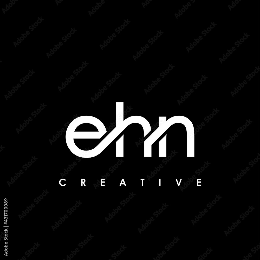 EHN Letter Initial Logo Design Template Vector Illustration EHN Letter Initial Logo Design Template Vector Illustration