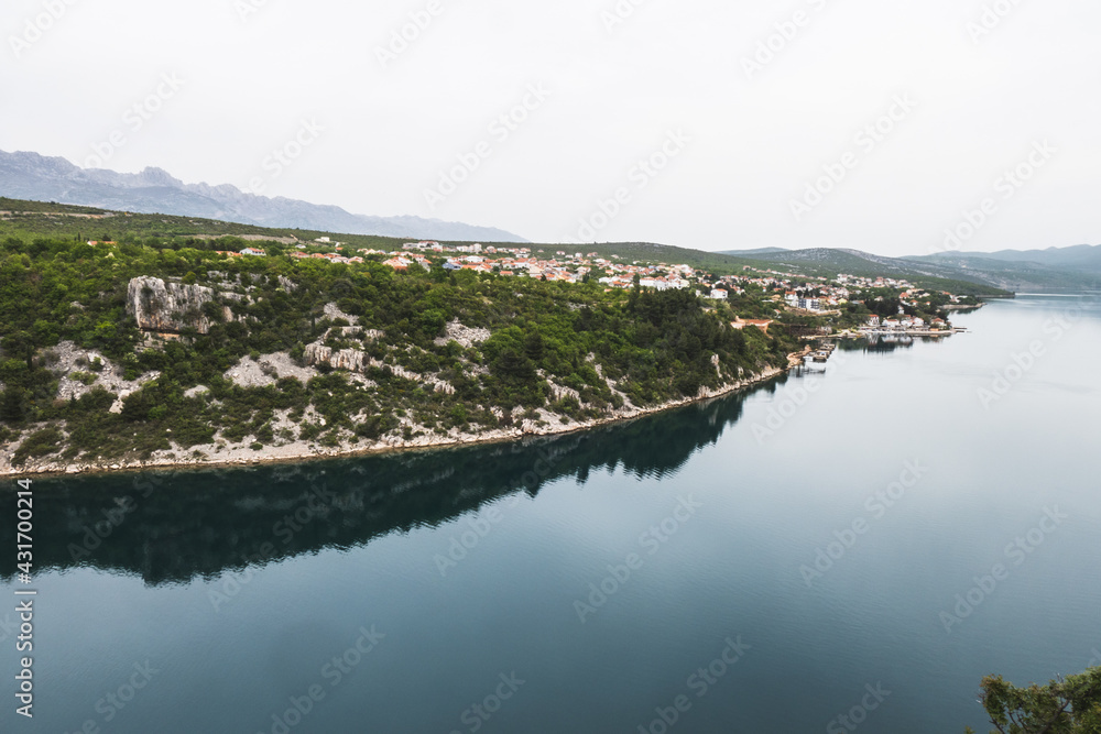 Nature and urban views of Croatia