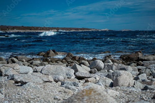 Stones on the shore