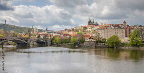 view of the old town - prague