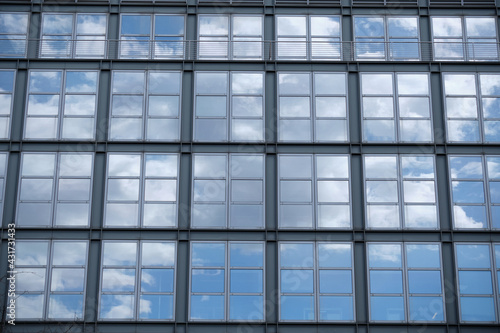 UNIVERSITY - MILAN - glass facade modern buildings - Milan - Lombardy - ITALY.