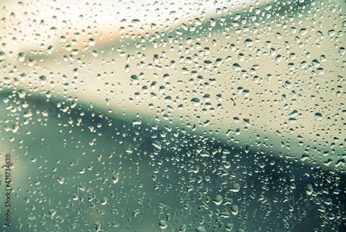 Raindrops on the window