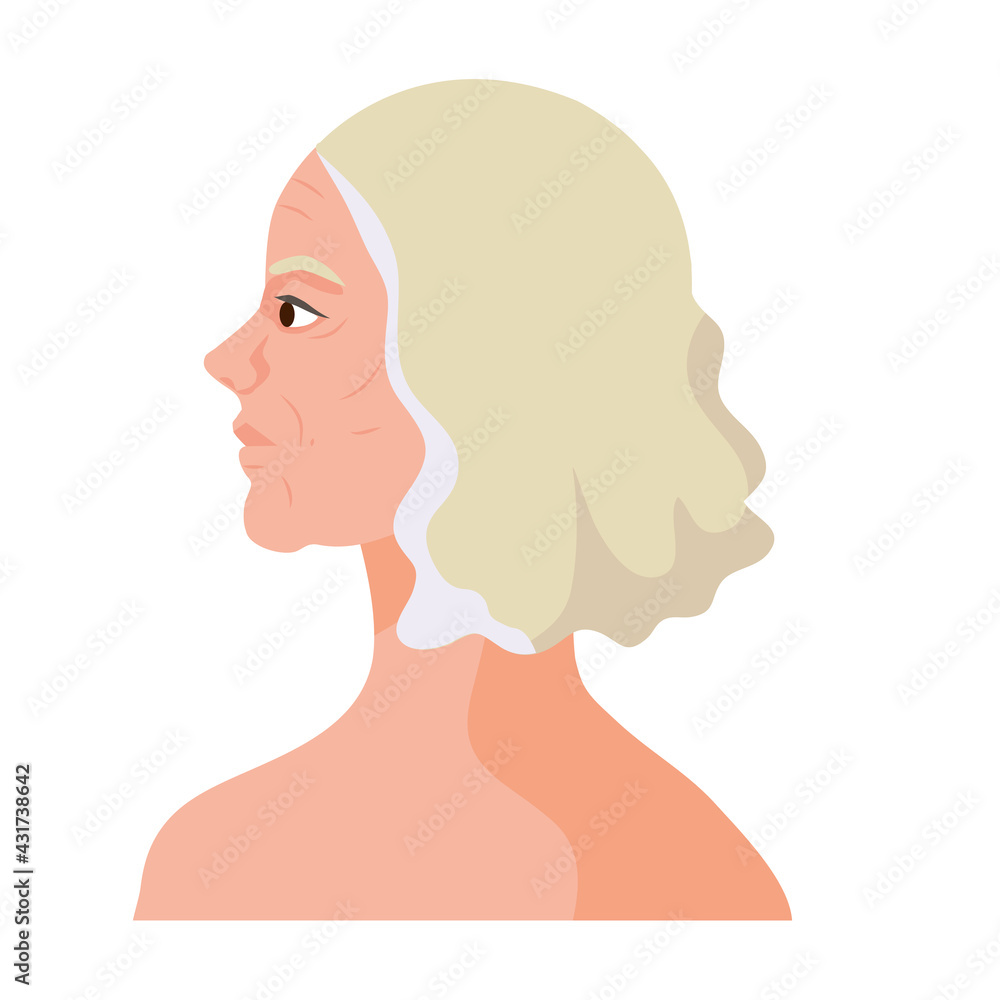 graying woman shirtless graying woman shirtless
