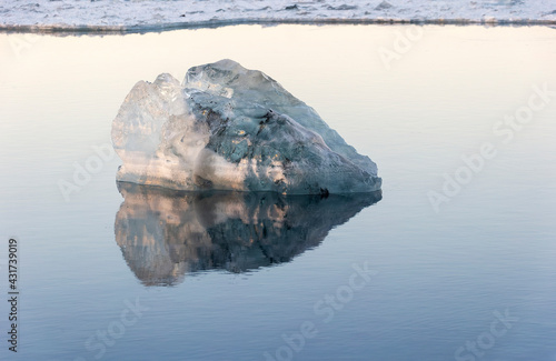 The Glacier Lagoon Jökulsarlon in Iceland, Europe