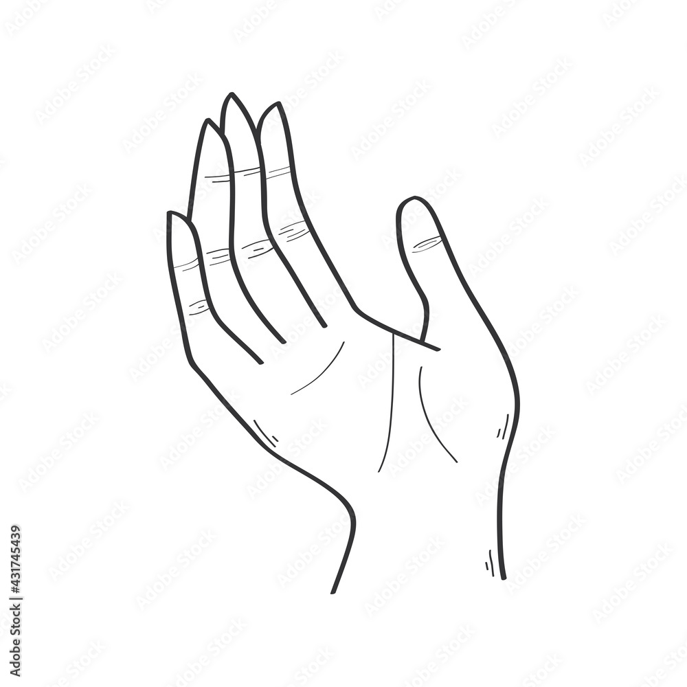 hand open expression hand open expression