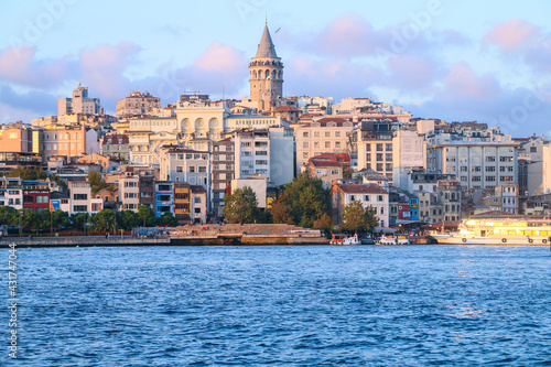 The famous Galata Tower in Istanbul