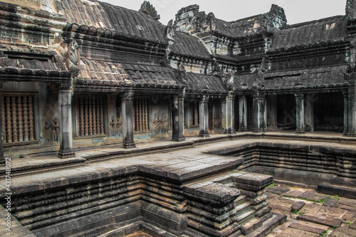 Ancient Buddhist Temple in Asia