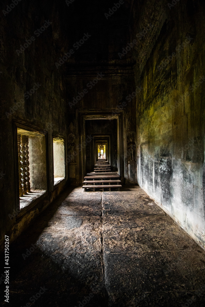 Ancient Buddhist Temple in Asia