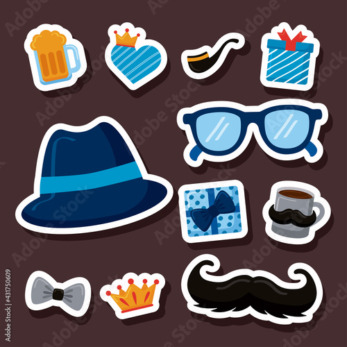 eleven fathers day icons