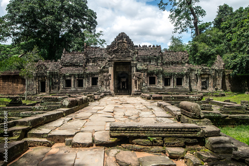 Ancient Buddhist Temple in Asia
