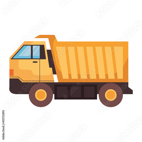 dump truck vehicle