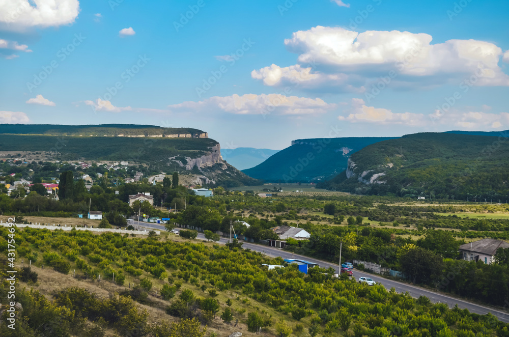 Obraz premium panorama of the city