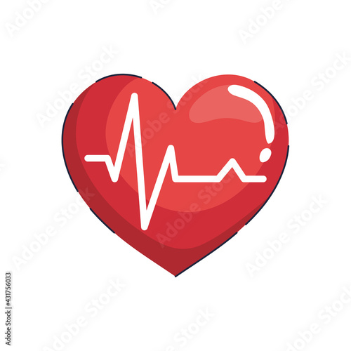 heart cardiology icon